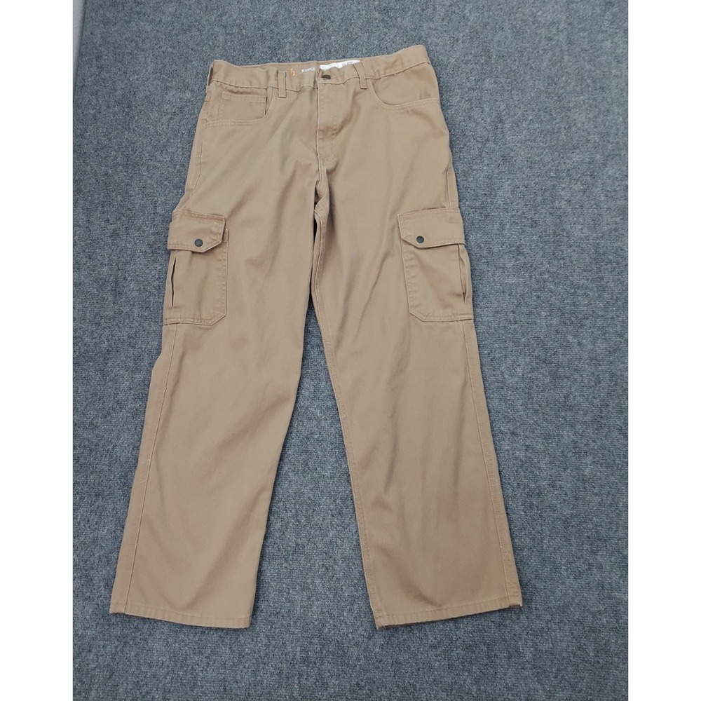 LAPCO FR PANTS Mens 330x30 Tan Brown Cargo Pockets Cat 2 Workwear